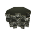 Басова пастка Bass trap Ecodiff foam Picasso black 500x500x300 мм, чорний