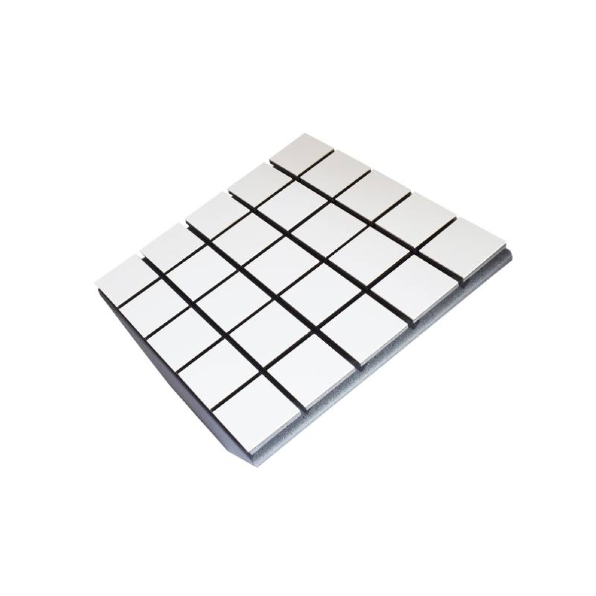 Басова пастка Bass trap TETRAS WOOD WHITE 500x500x180 мм, білий