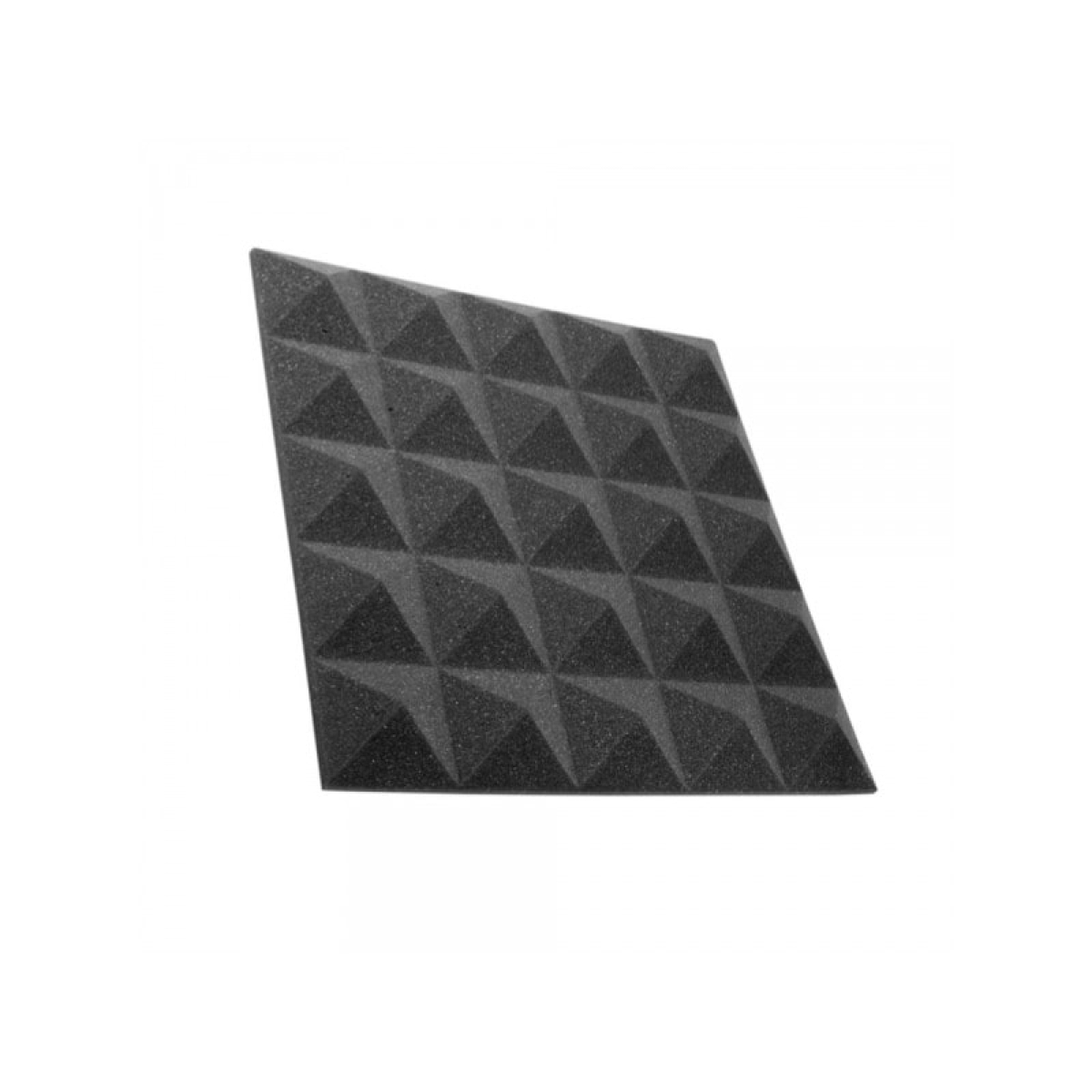 Панель з акустичного поролону Ecosound піраміда Pyramid Gain Black 30мм, 45х45см, чорний графіт