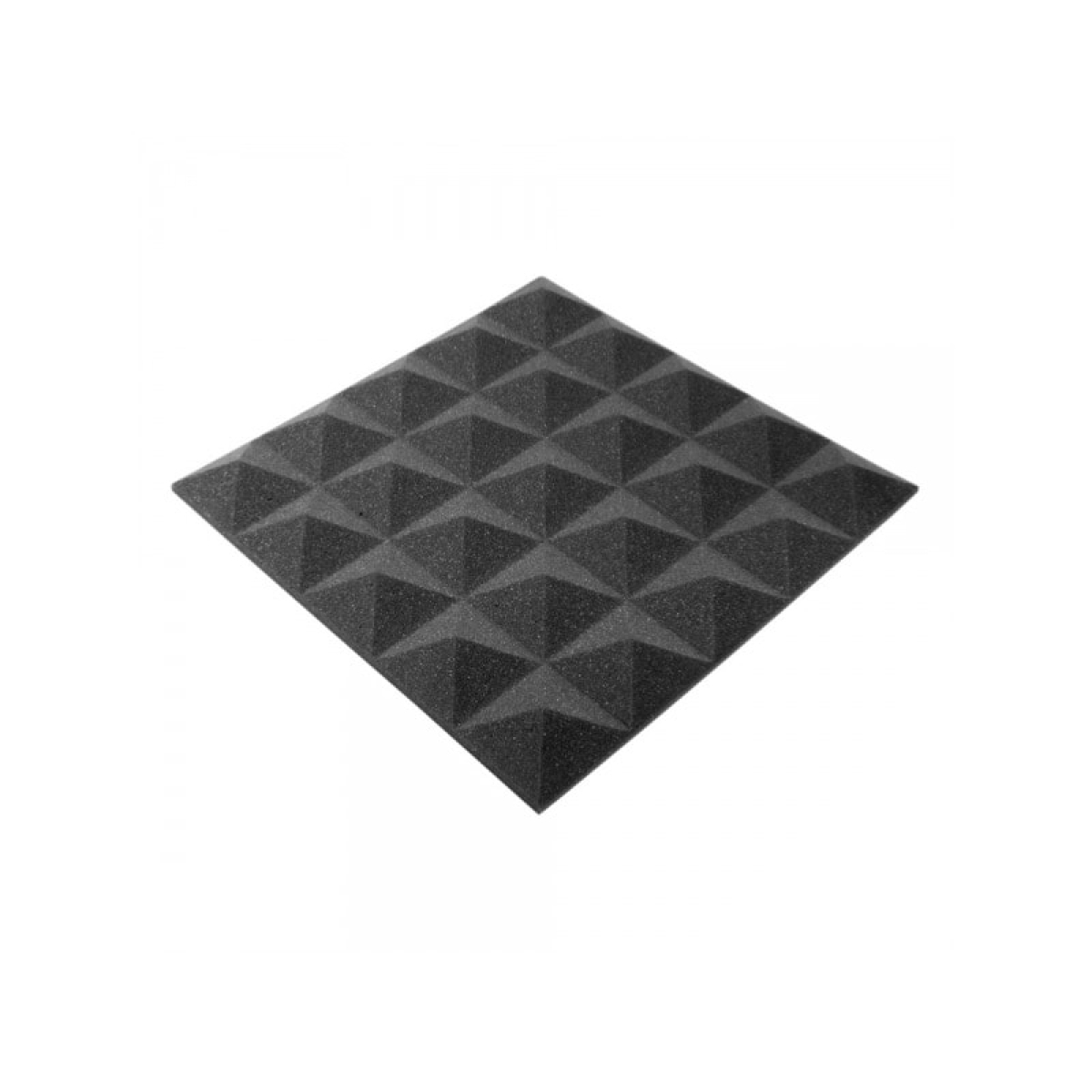 Панель з акустичного поролону Ecosound піраміда Pyramid Gain Black 30мм, 45х45см, чорний графіт