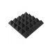 Панель з акустичного поролону піраміда Ecosound Pyramid Gain Black 70мм, 45х45см, чорний графіт