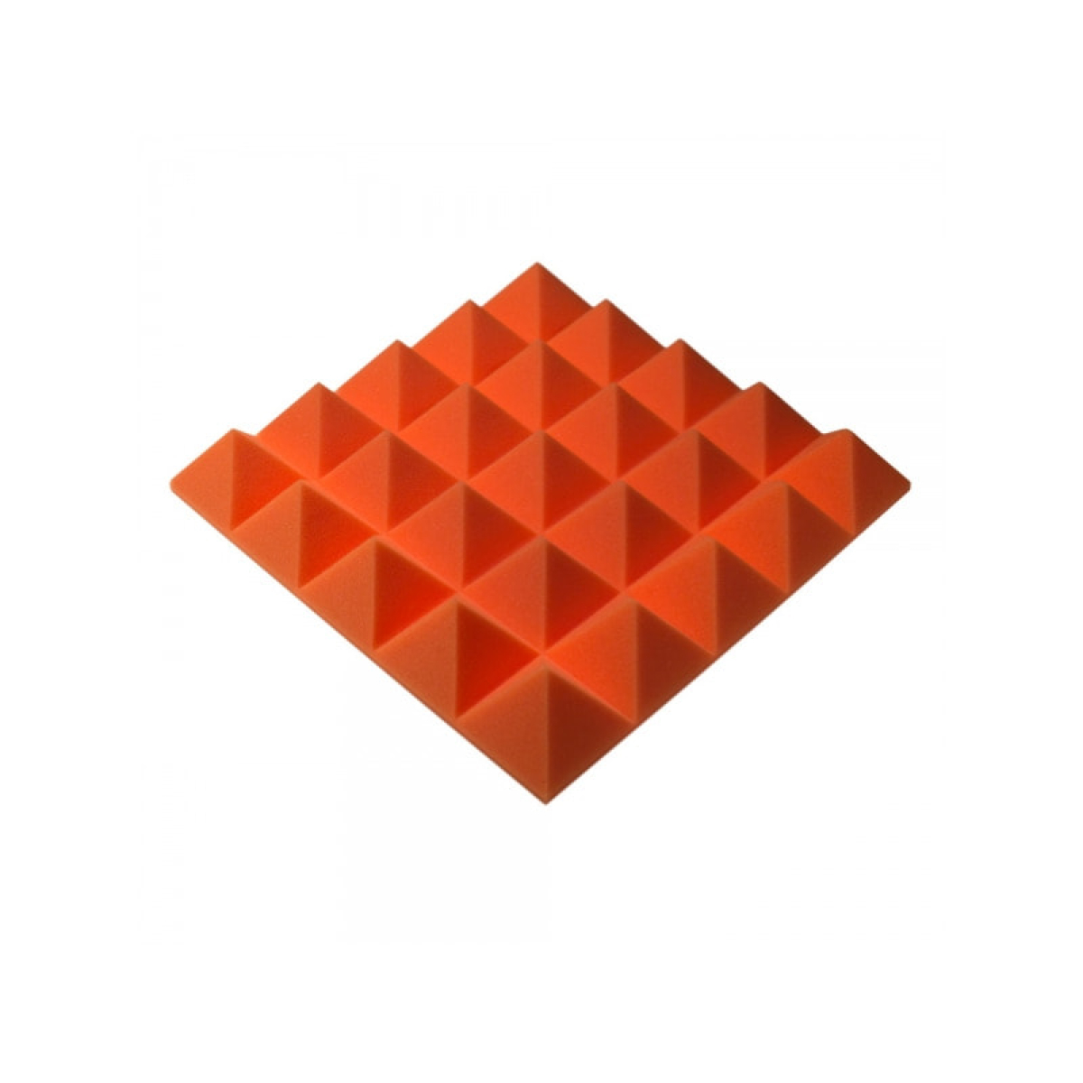 Панель из акустического поролона пирамида Ecosound Pyramid Gain Orange 70 мм, 45х45см, оранжевый