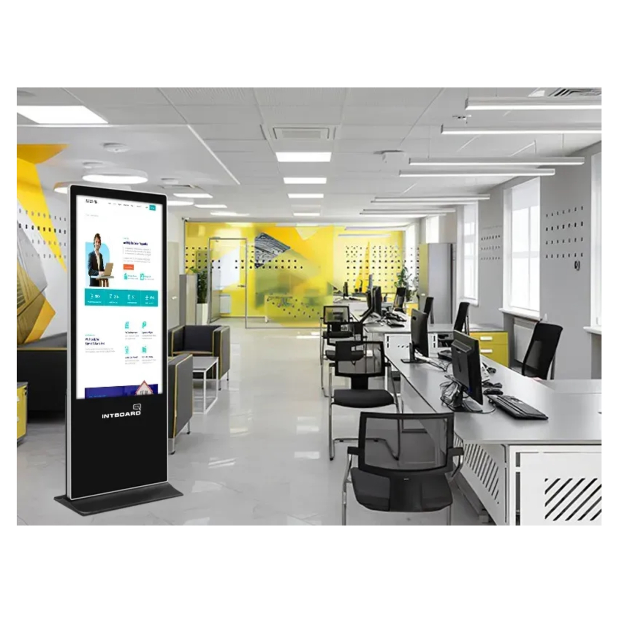 Інтерактивний кіоск INTBOARD INFOCOM ST 55" black MTK8788/8 Gb RAM/128 Gb ROM Android 13 (Capacitive touch)