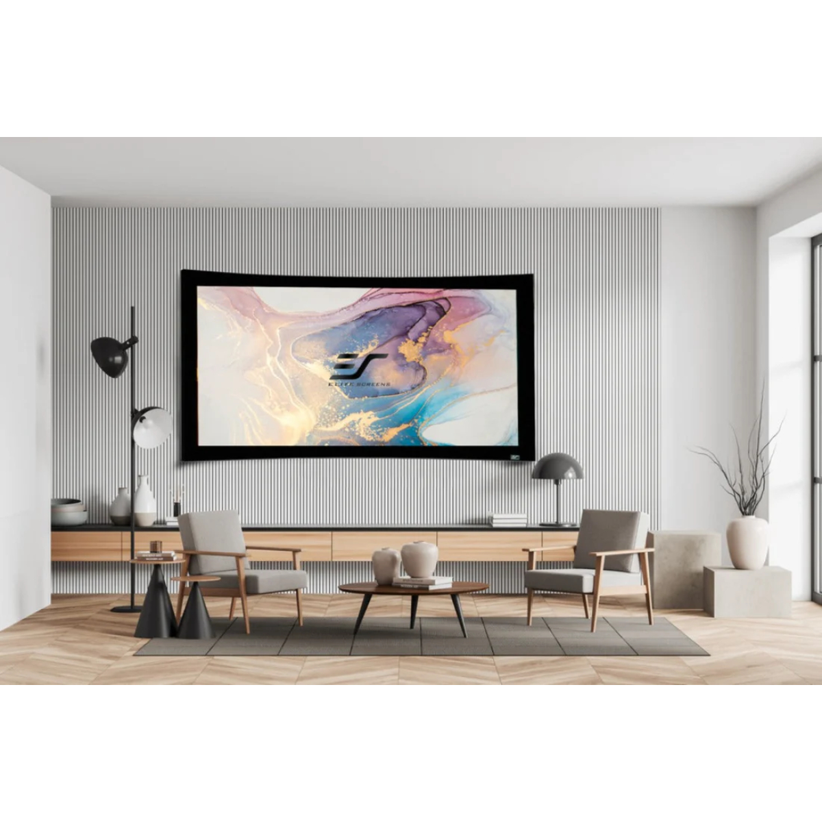 Проекційний екран Elite Screens Curve135WH1 135" 16:9