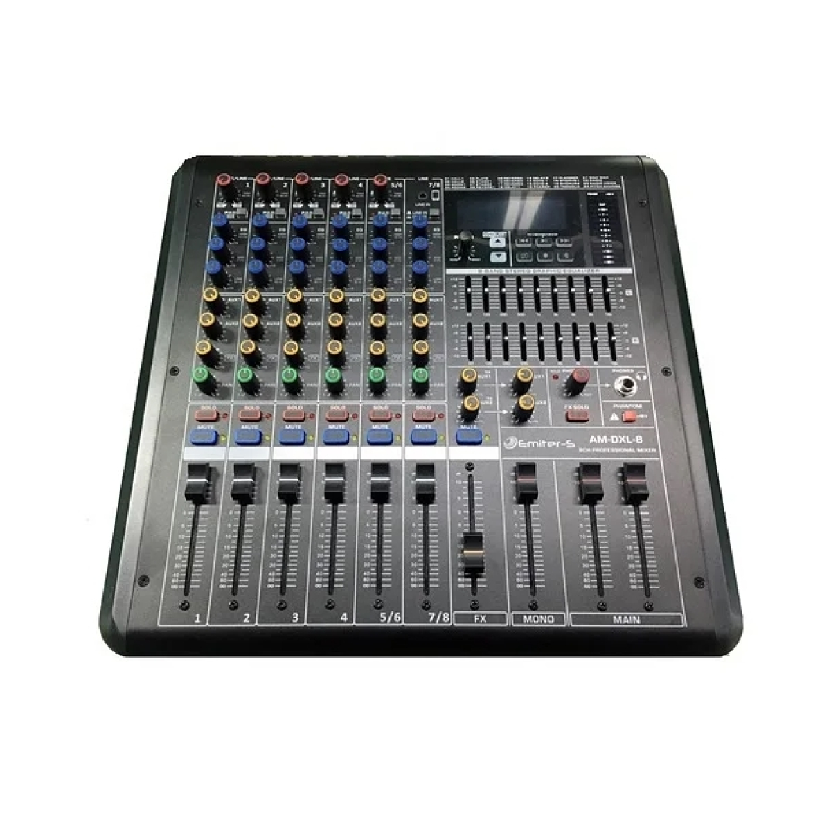 Активний мікшерний пульт Emiter-S AM-DXL-8, 40Вт