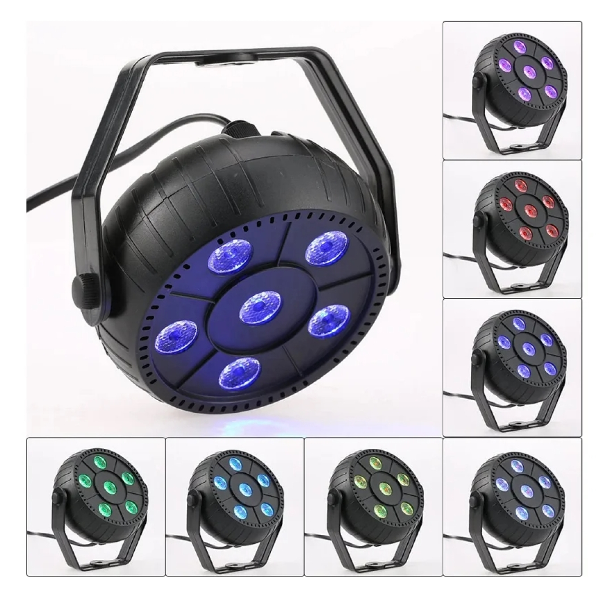 Световой прибор New Light BAT-5S LED MINI PAR LIGHT 6*1,5W RGB