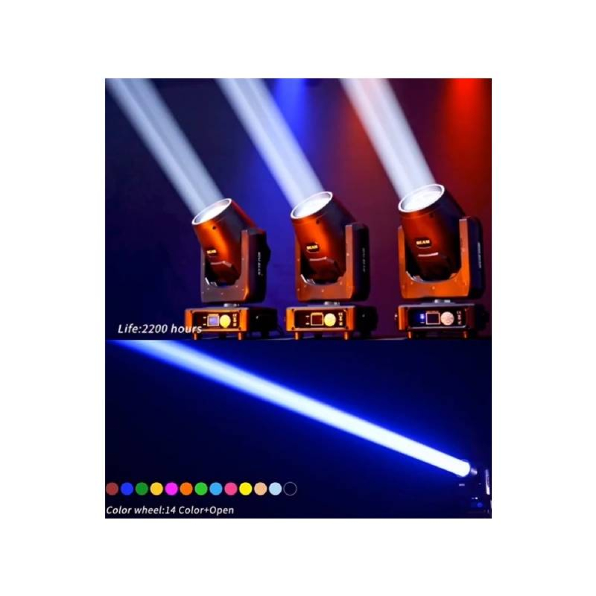 Мини Голова City Light CS-B230M MINI BEAM HEAD LIGHT