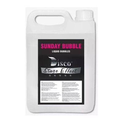 Рідина для бульбашок Disco Effect D-SB Sunday Bubble, 5 л