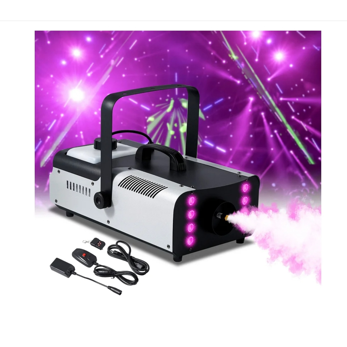 Генератор дыма New Light F-22 1200W с LED подсветкой