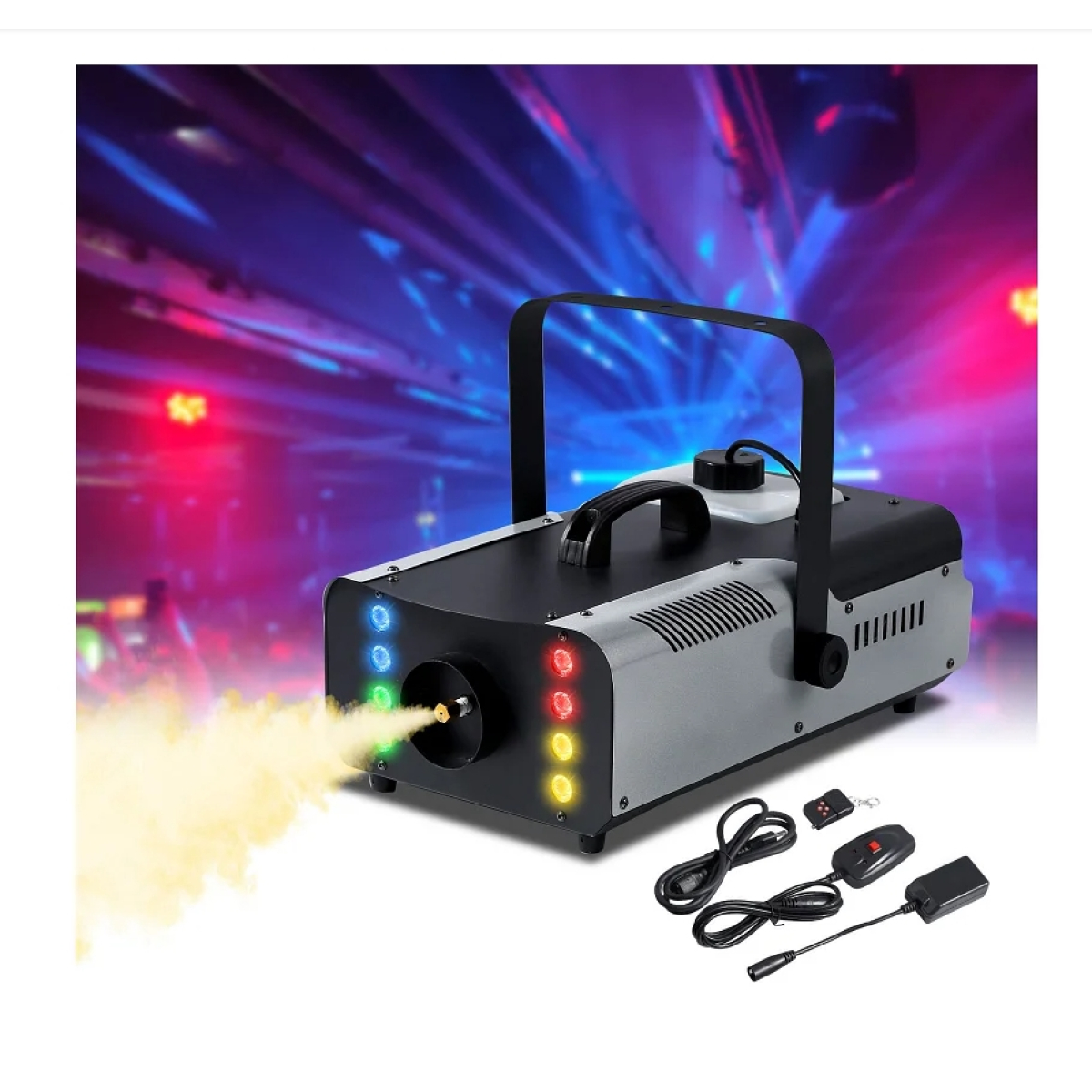 Генератор дыма New Light F-22 1200W с LED подсветкой