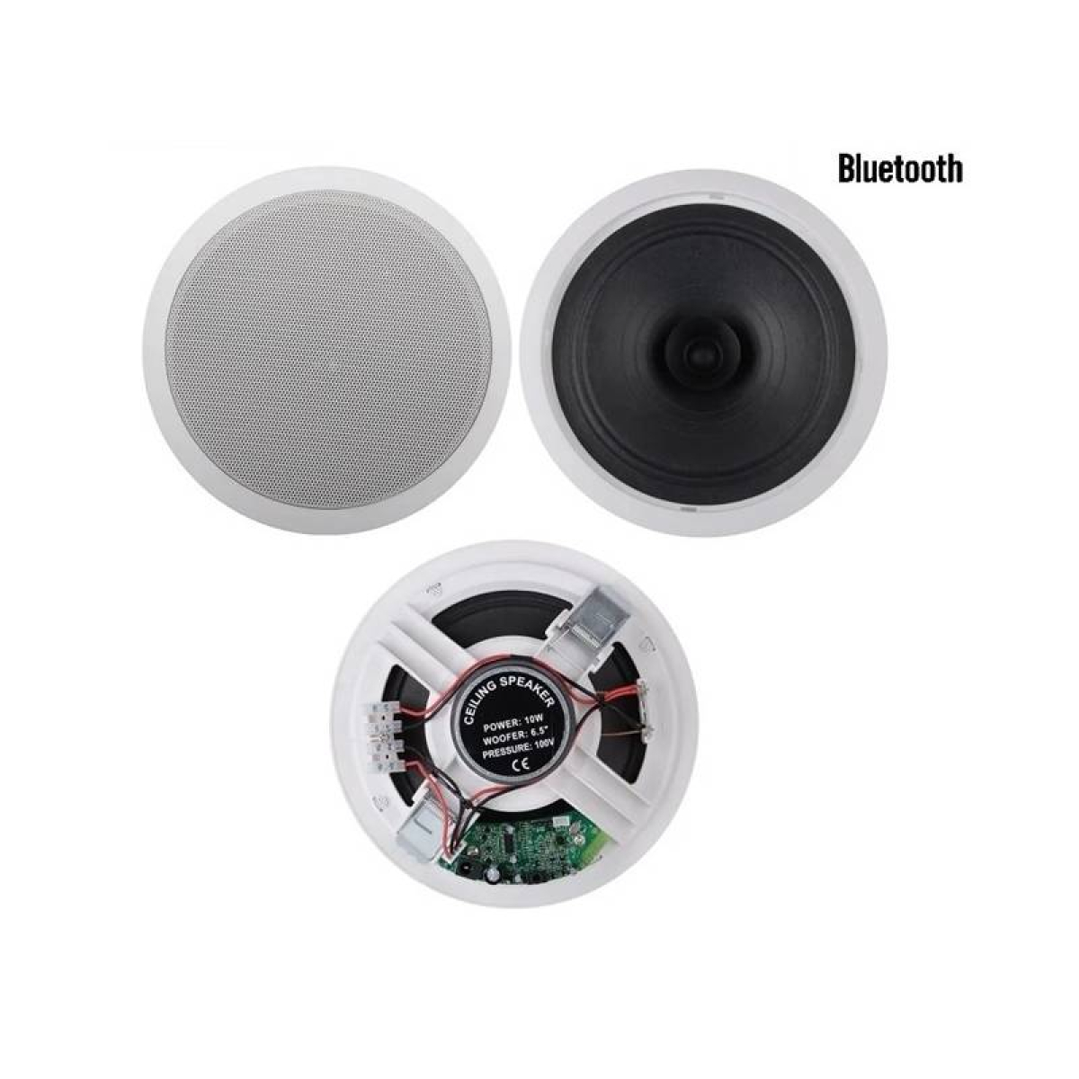 Комплект потолочных Bluetooth динамиков L-Frank Audio HSR109-6BT, 6.5", 10Вт*2