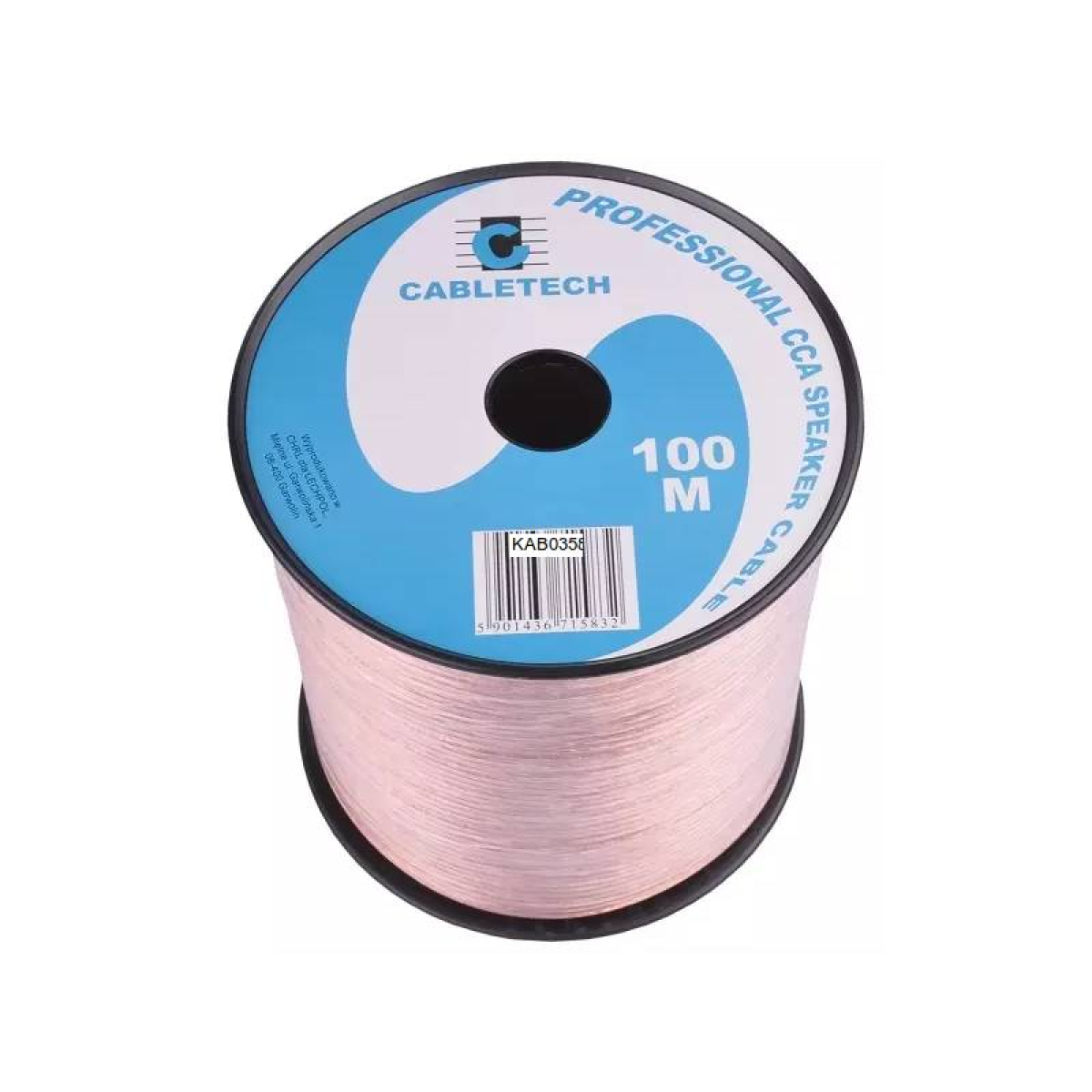 Кабель акустичний Cabletech KAB0359, 2 x 2 мм, 100 м