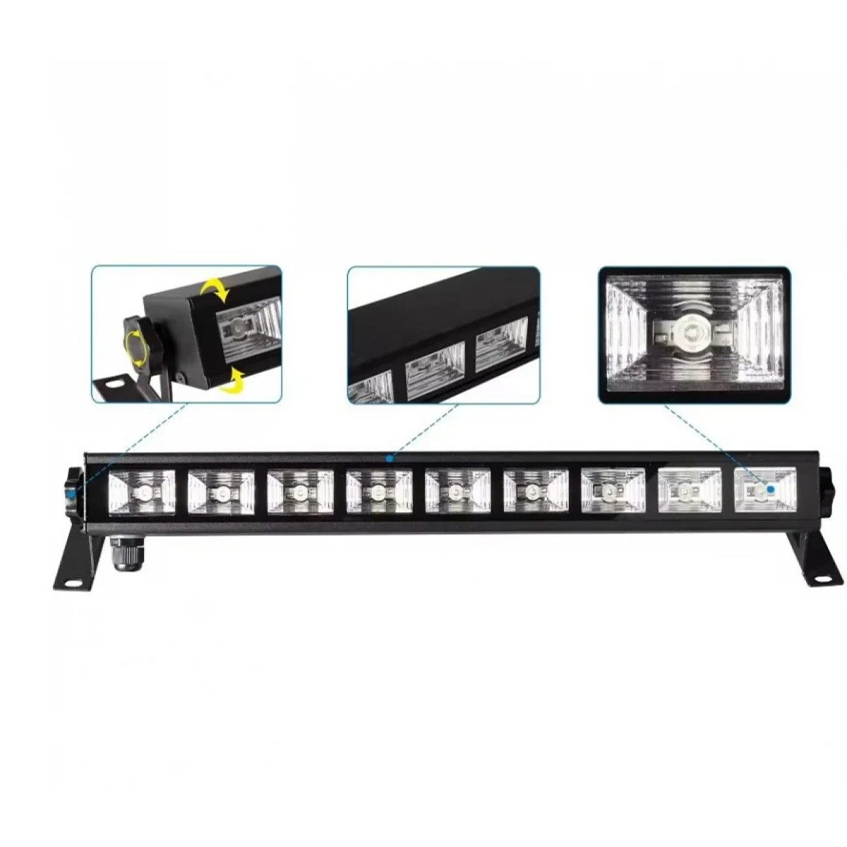 Світлодіодний LED прожектор New Light LED-P9 ультрафіолет