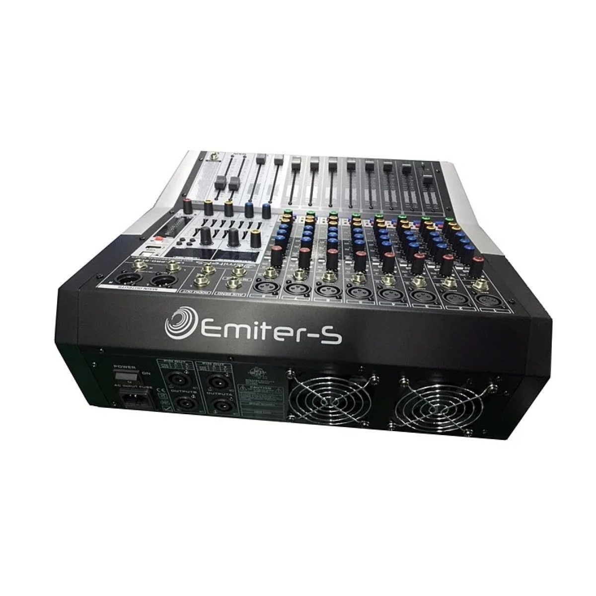 Активний мікшерний пульт Emiter-S LS8P-PRO-500, 2x500Вт