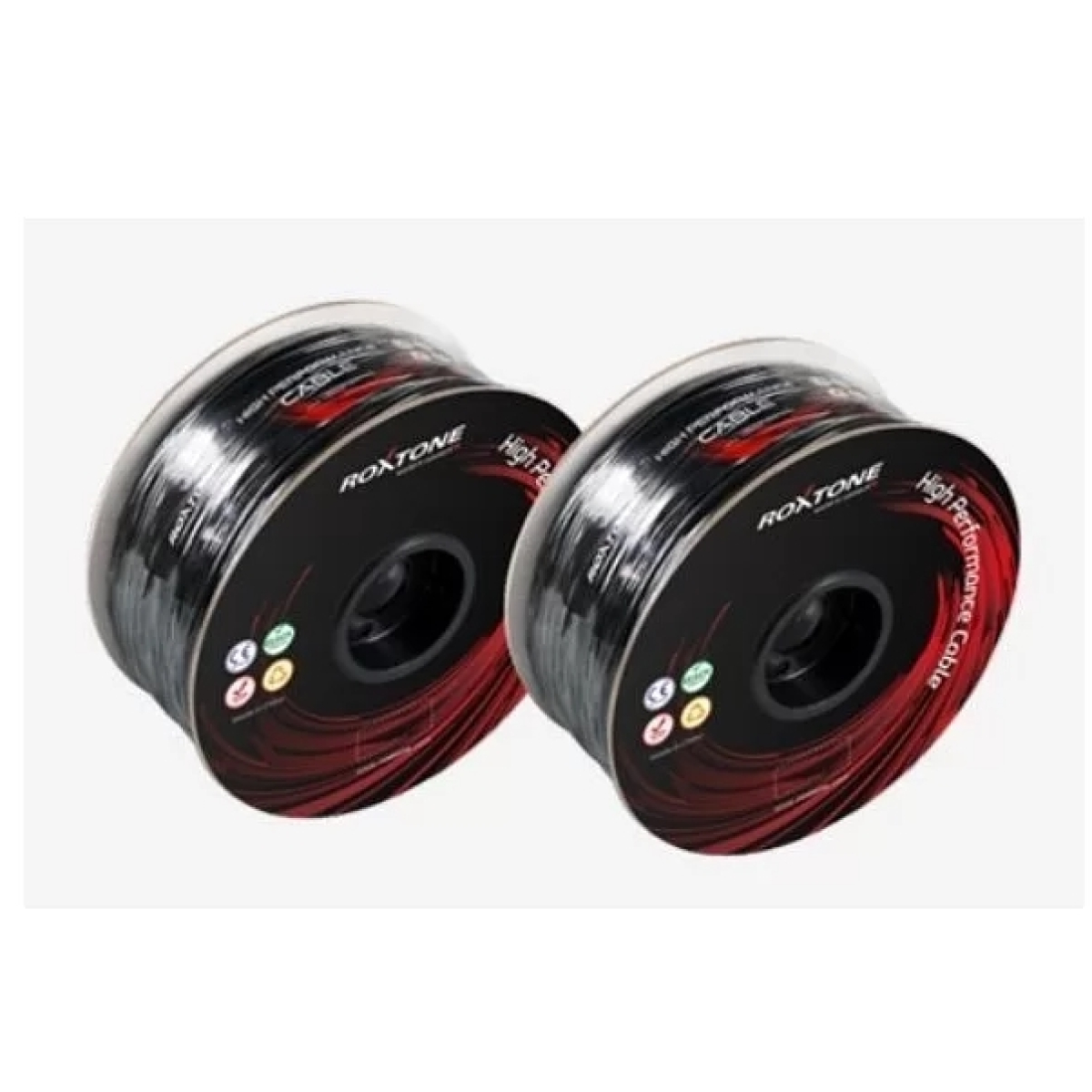 Кабель мікрофонний Roxtone MC080, 2х0.25 кв. мм, вн. діаметр 6,8 мм, 100 м