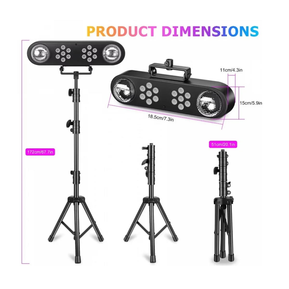 Комплект LED обладнання New Light PL-31X LED PAR SET