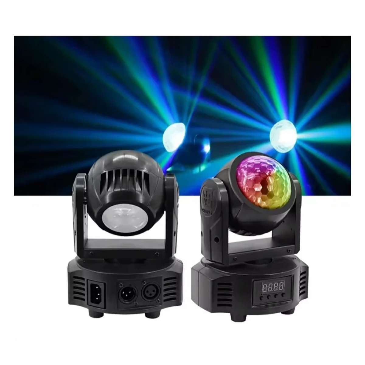 LED голова New Light PL-58C 3 в 1 BALL SMD LASER Moving Head