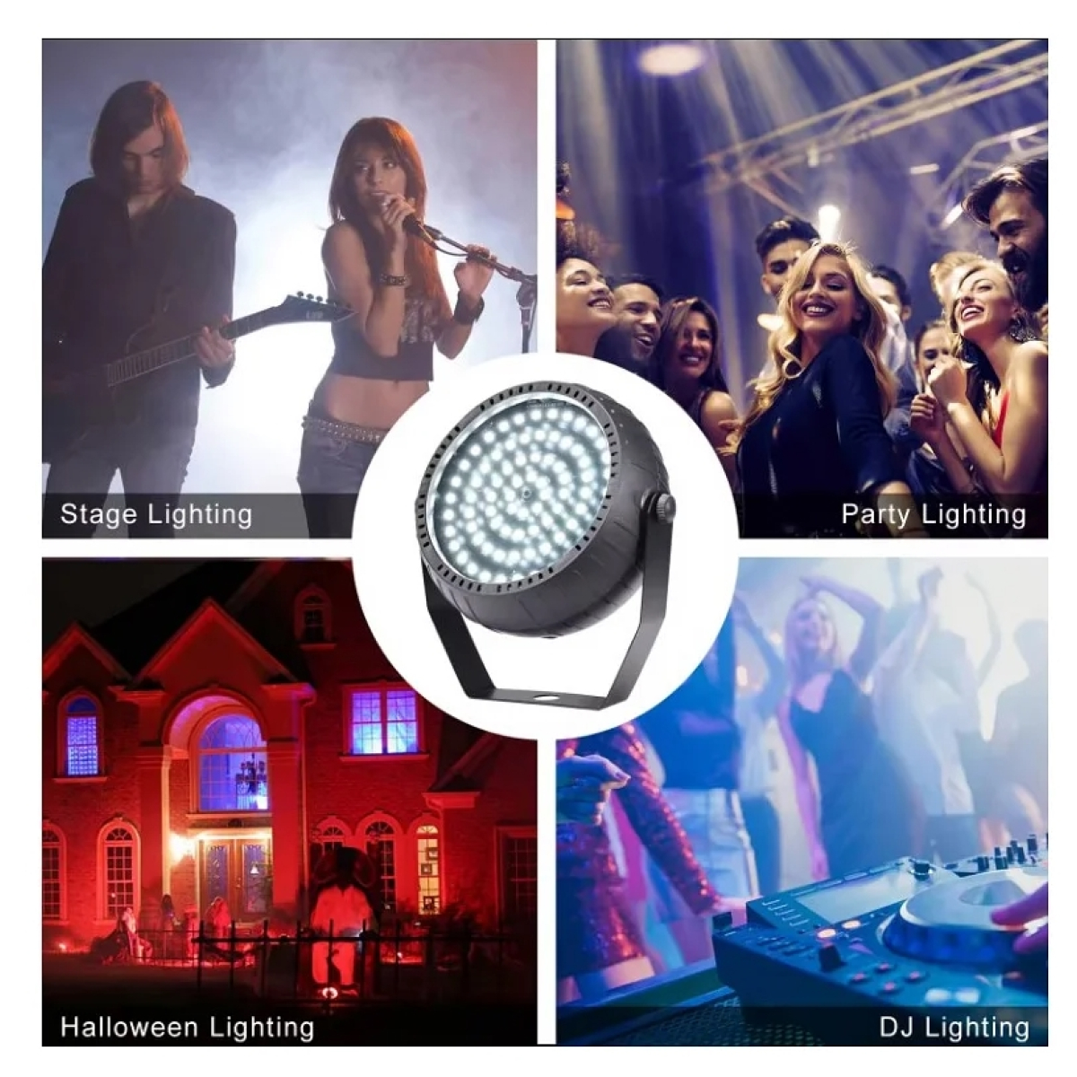 Световой прибор New Light PL-5SW LED MINI STROBE LIGHT 10W белый