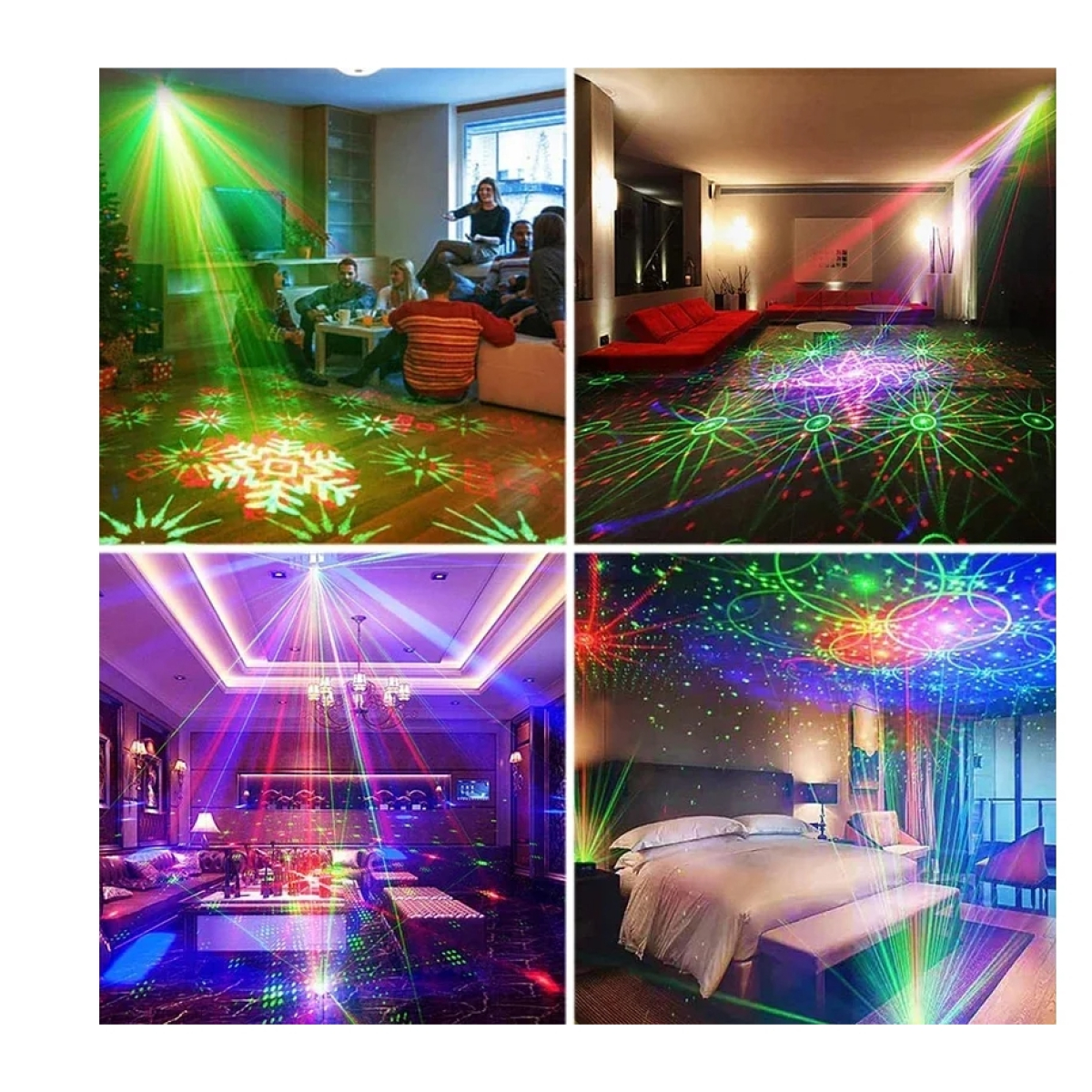 Світловий LED прилад New Light VS-25A-BAT PARTY EFFECT LIGHT