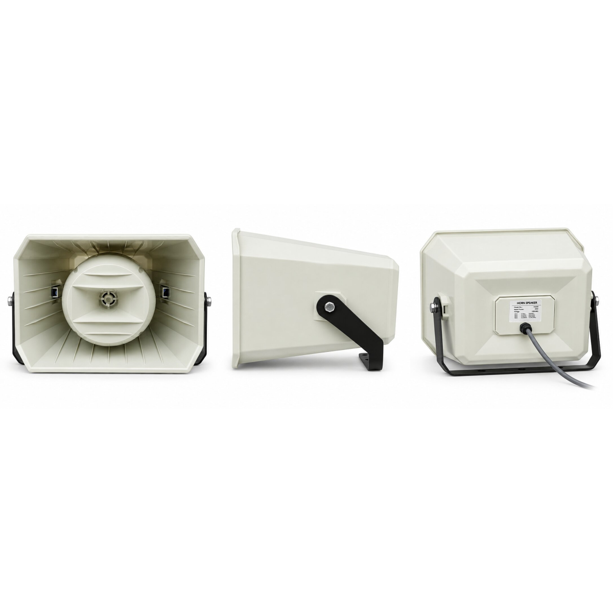 Рупорний двополосний гучномовець H6300 50вт 100v/8Ohm IP66