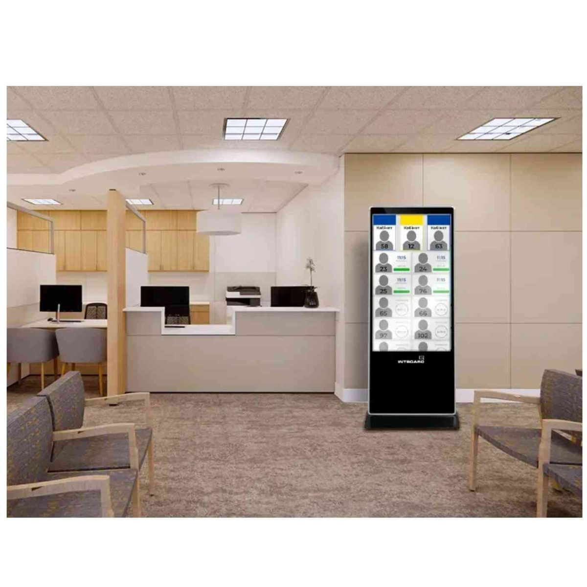 Интерактивный киоск INTBOARD INFOCOM ST 43" i5-8400/8 Gb/SSD 256 Gb black (Capacitive touch) (ТОТЕМ)