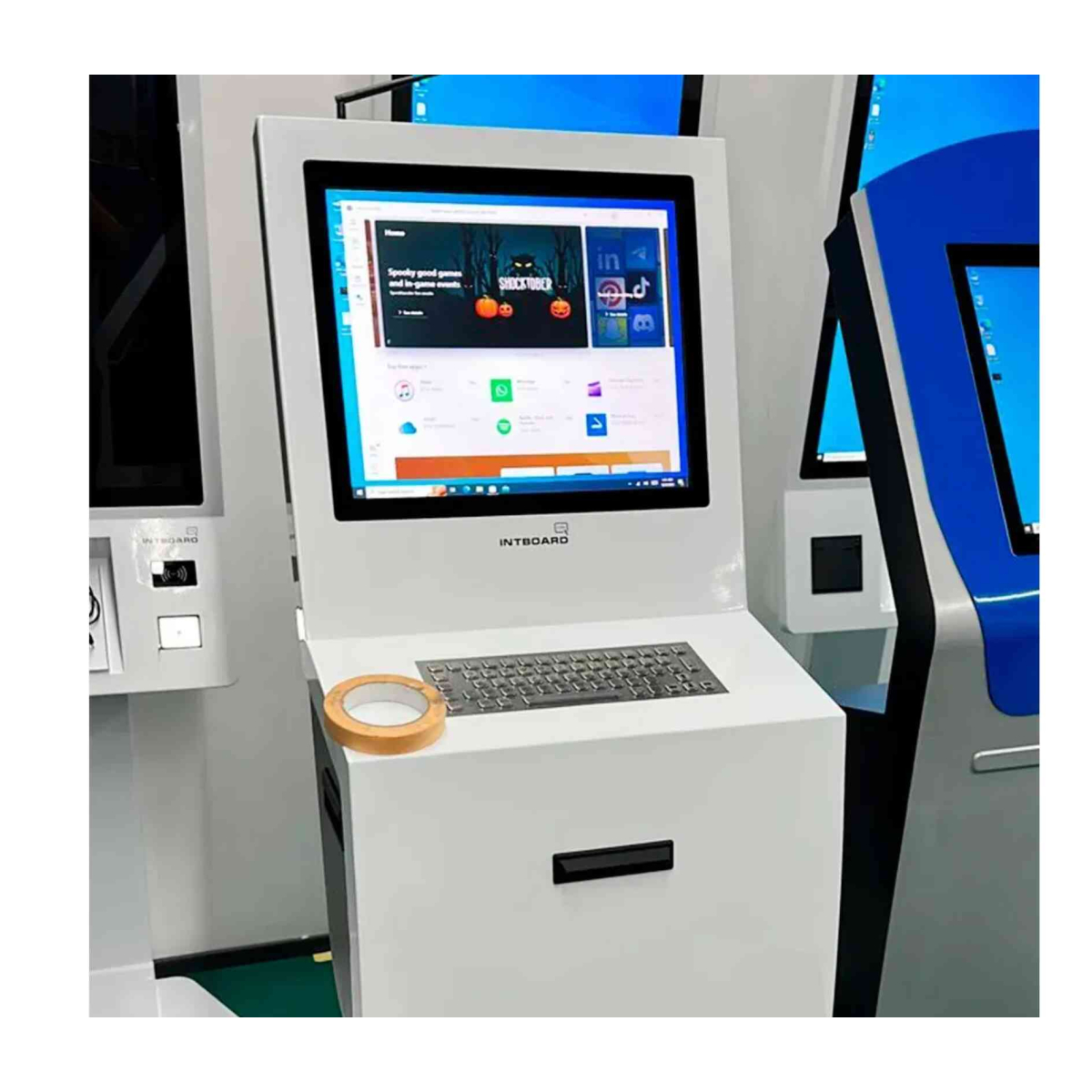 Интерактивный киоск INTBOARD INFOCOM-J 19" i5-8400/8Gb/SSD 256Gb (Терминал)