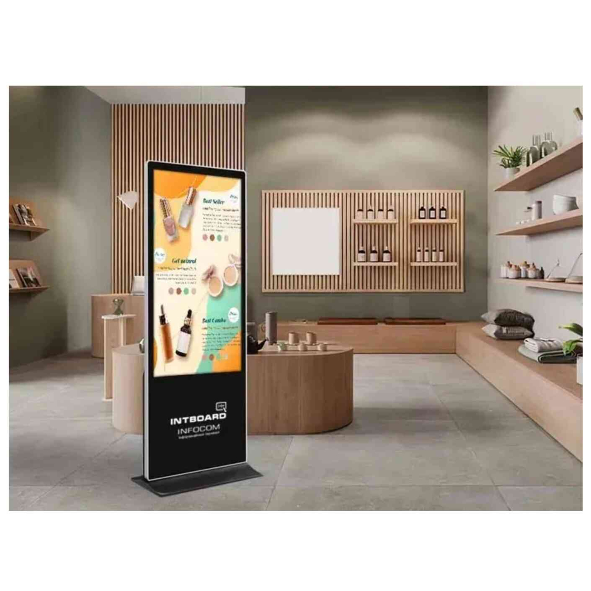 Інтерактивний кіоск INTBOARD INFOCOM ST 43" з 4 core CPU/4 Gb RAM/64 Gb ROM Android 11 (Non touch) (ТОТЕМ)