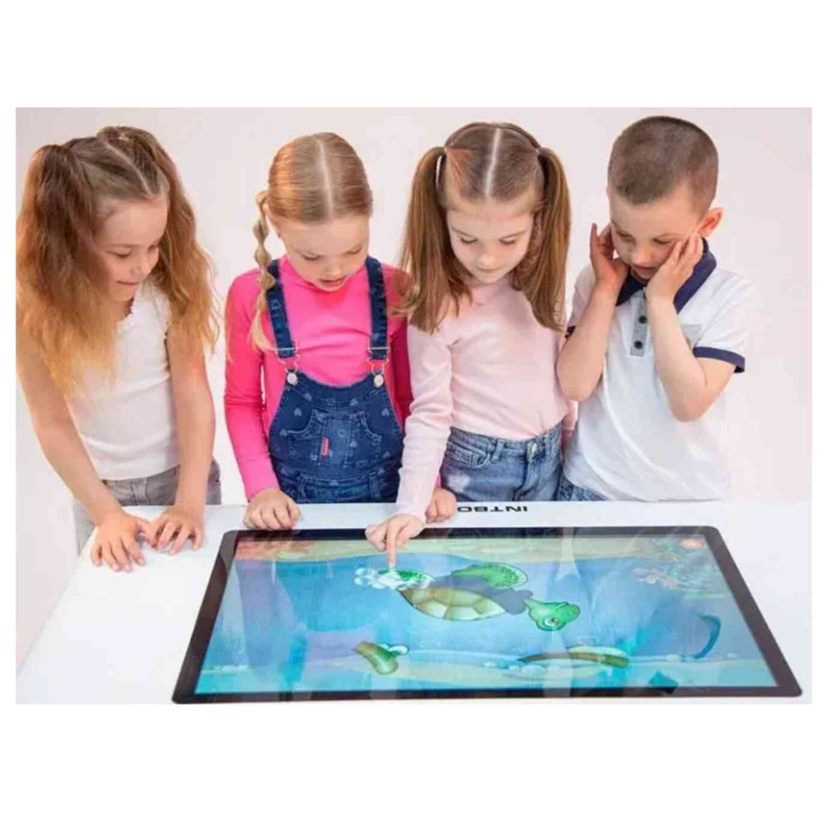 Інтерактивний стіл INTBOARD STYLE 43" white з 4core CPU/8Gb RAM/128Gb ROM Android 11