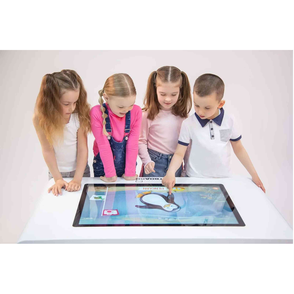 Інтерактивний стіл INTBOARD STYLE 43" white з 4core CPU/8Gb RAM/128Gb ROM Android 11