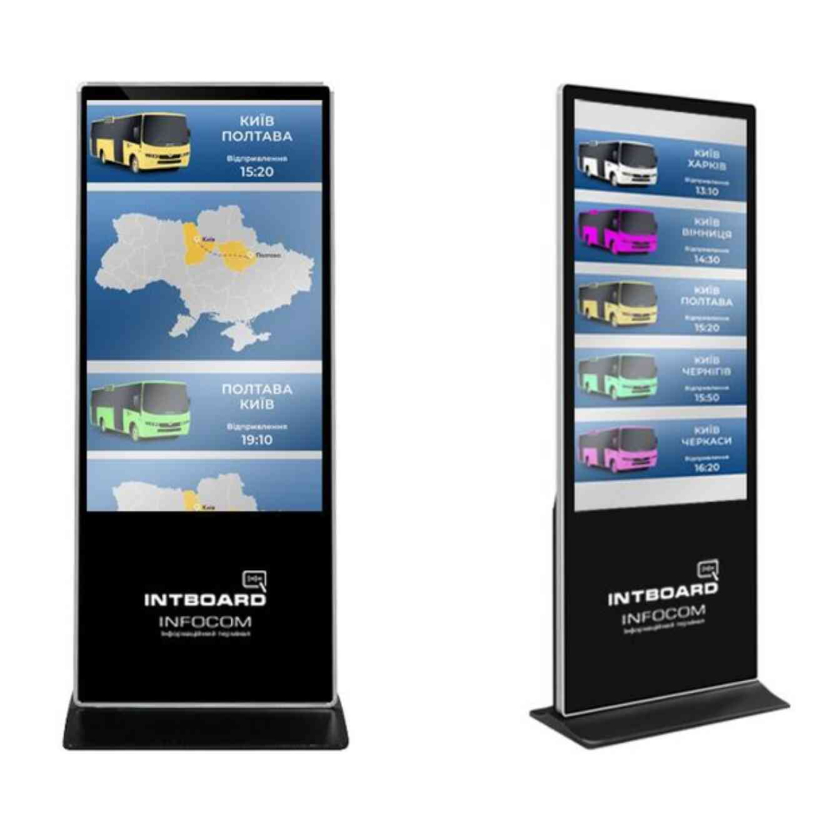 Интерактивный киоск INTBOARD INFOCOM ST 32" black i5-8400/16 Gb/SSD 256 Gb black (Capacitive touch) (ТОТЕМ)