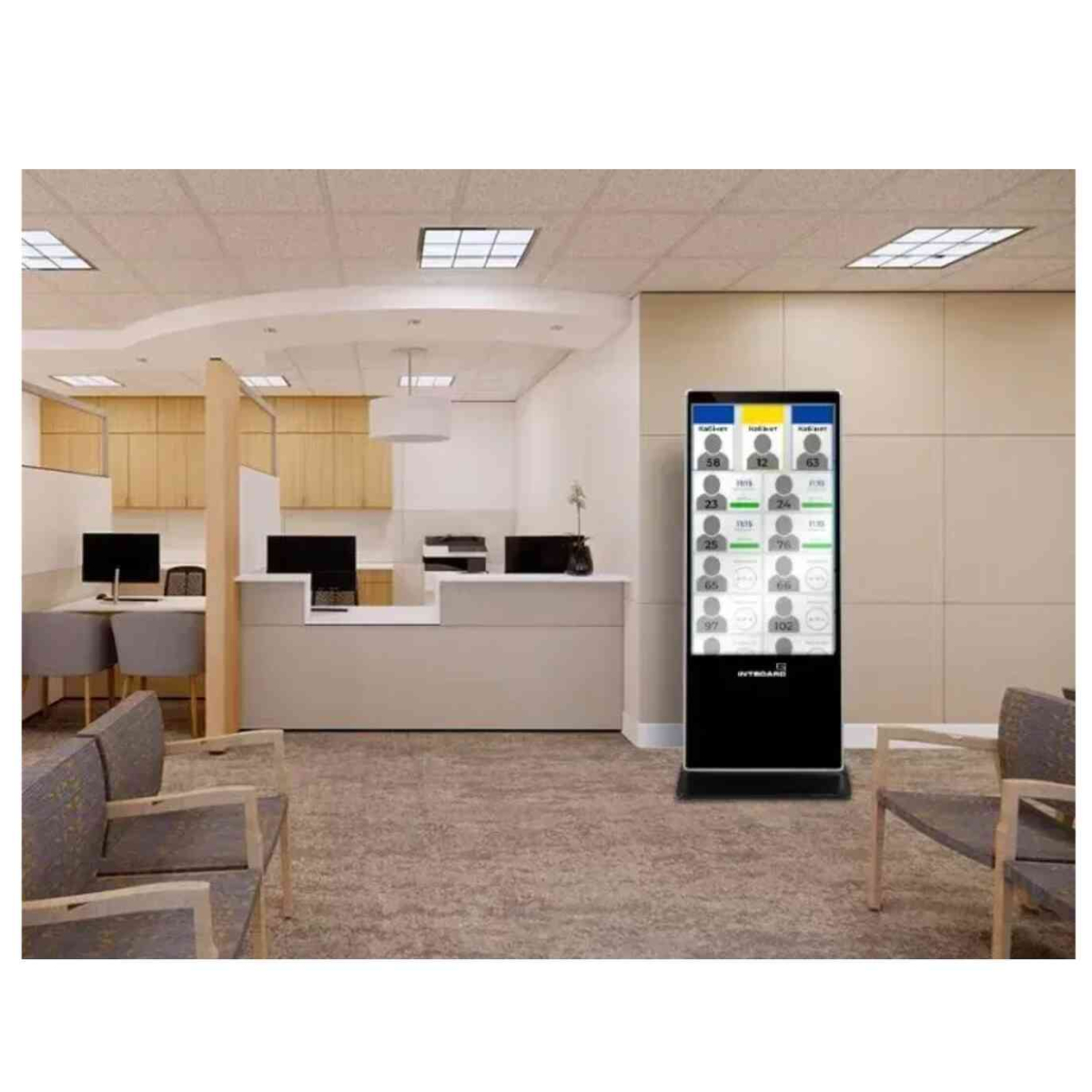 Интерактивный киоск INTBOARD INFOCOM ST 32" black i5-8400/16 Gb/SSD 256 Gb black (Capacitive touch) (ТОТЕМ)