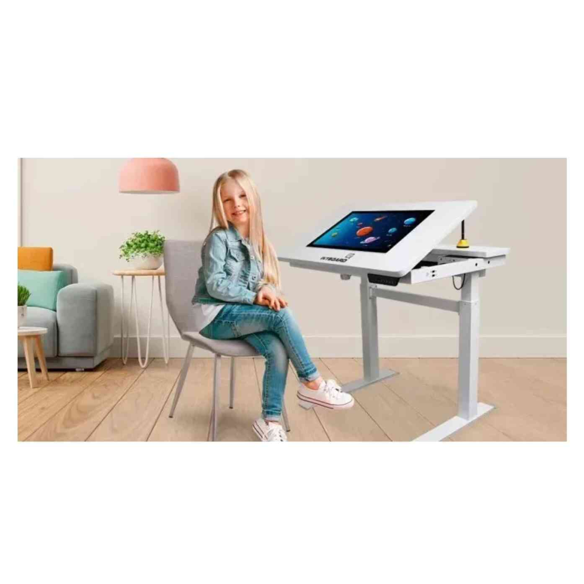 Інтерактивна парта INTBOARD STADY 24" white RK3568/8 Gb RAM/128 Gb ROM Android 11