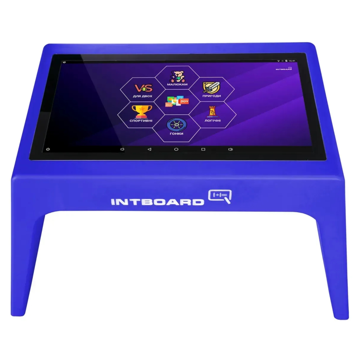 Інтерактивний стіл INTBOARD ZABAVA 2.0 32" + Програмне забезпечення для розваг (Android 11/4 core/8 Gb/128 Gb)