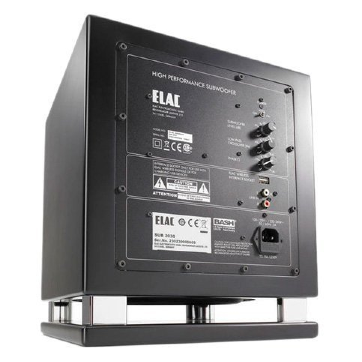 Активный сабвуфер Elac SUB 2030 Black