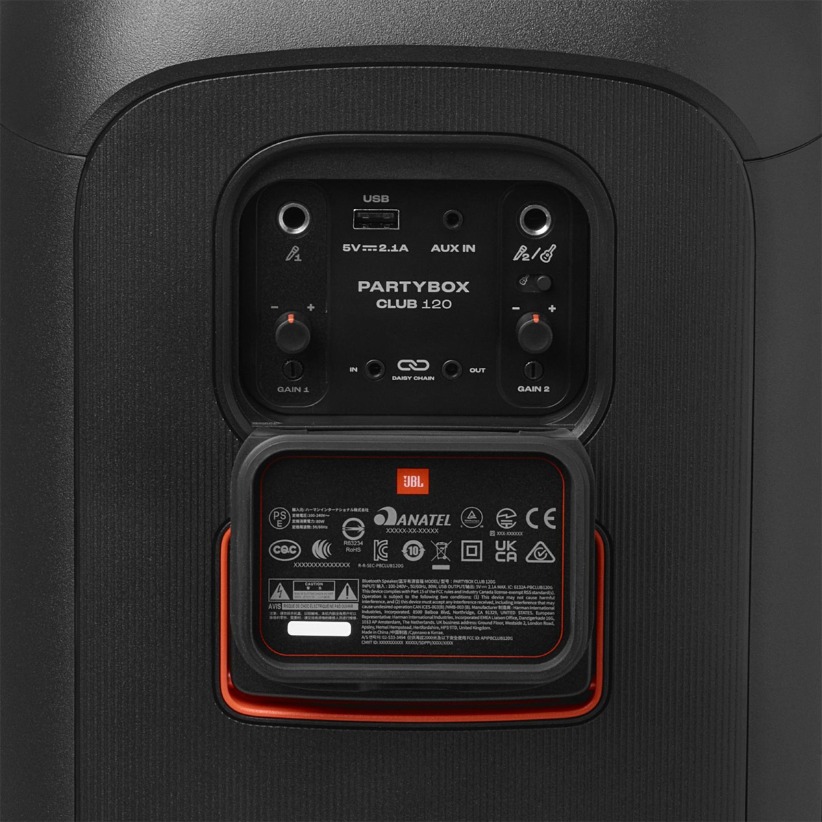 Портативна АС JBL PartyBox Club 120 Black (JBLPBCLUB120EP)