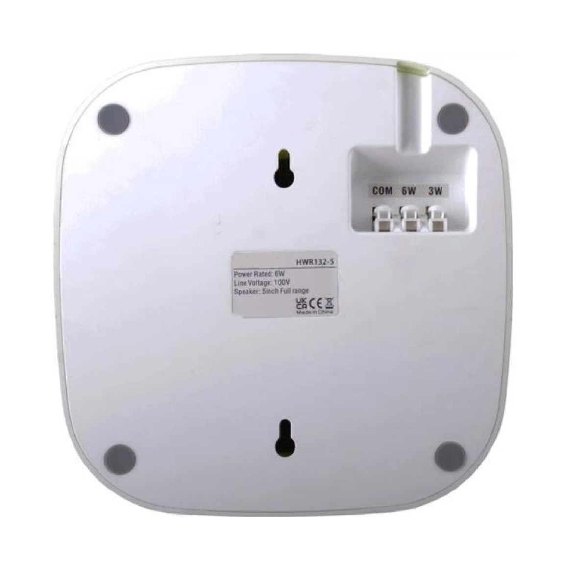 Настінний динамік L-Frank Audio HWR132-5T, 5", 6Вт, 100В з регулюванням
