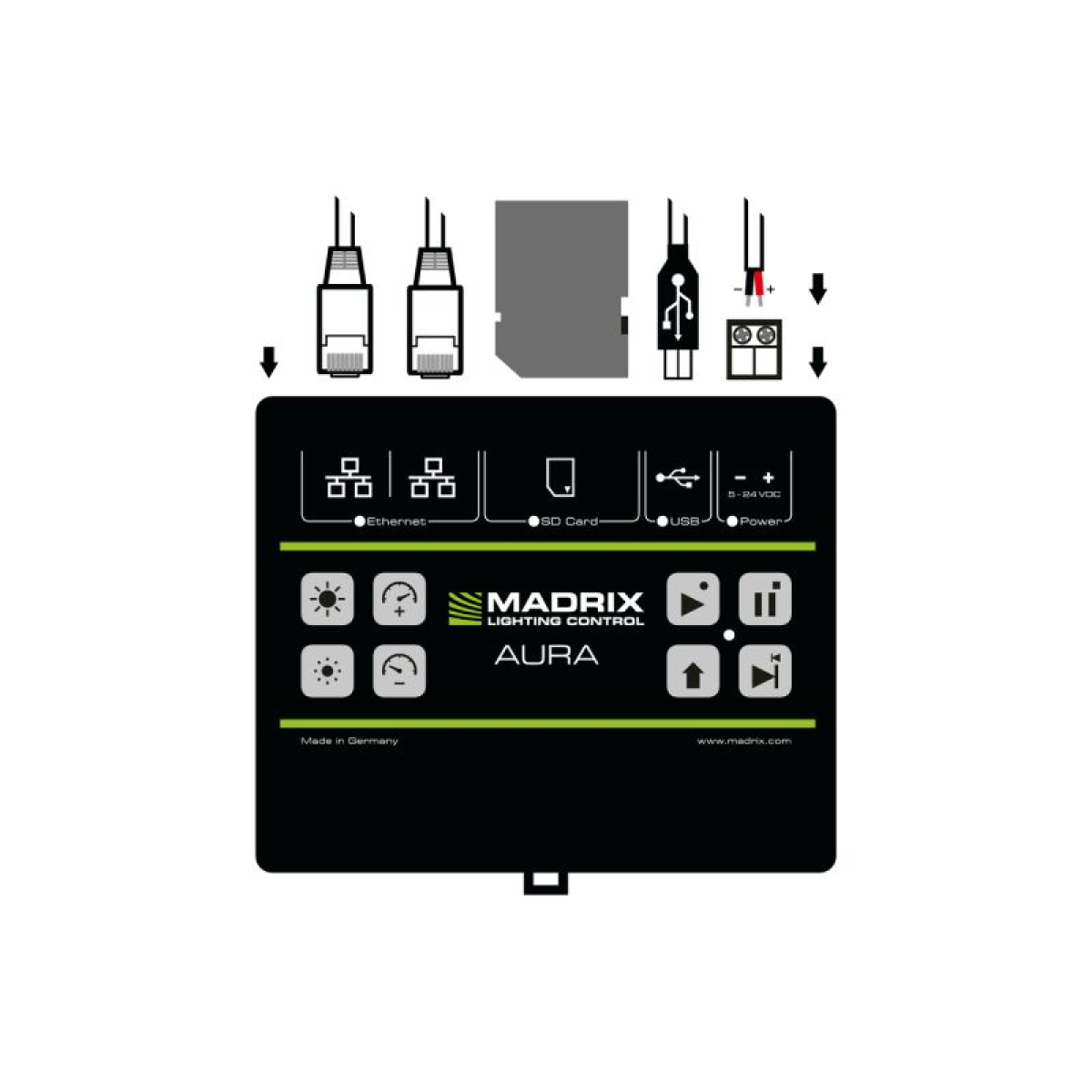 Апаратний інтерфейс MADRIX® AURA 8