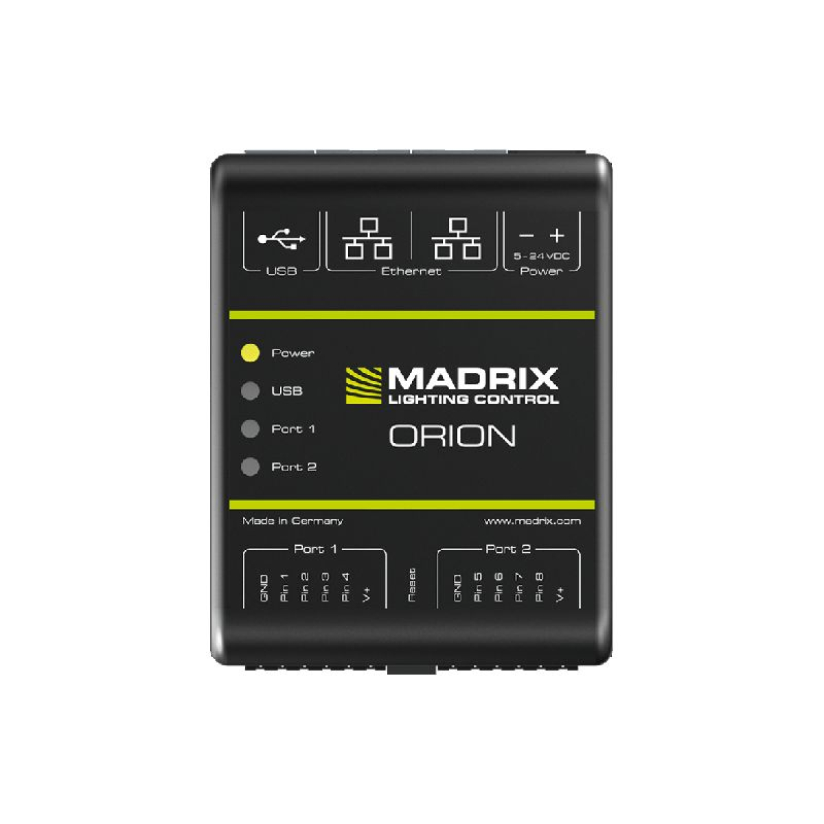 Апаратний інтерфейс MADRIX® ORION