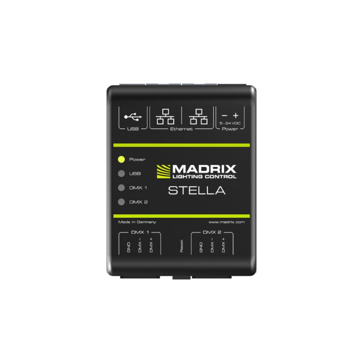 Апаратний інтерфейс MADRIX® STELLA