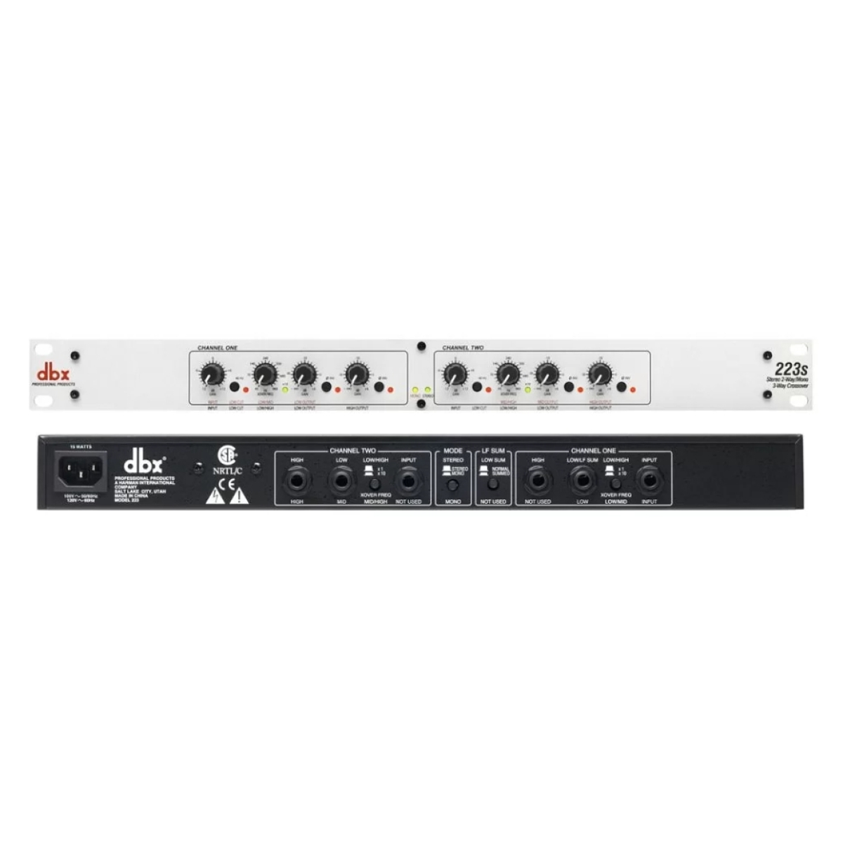 Контролери акустичних систем DBX 223S
