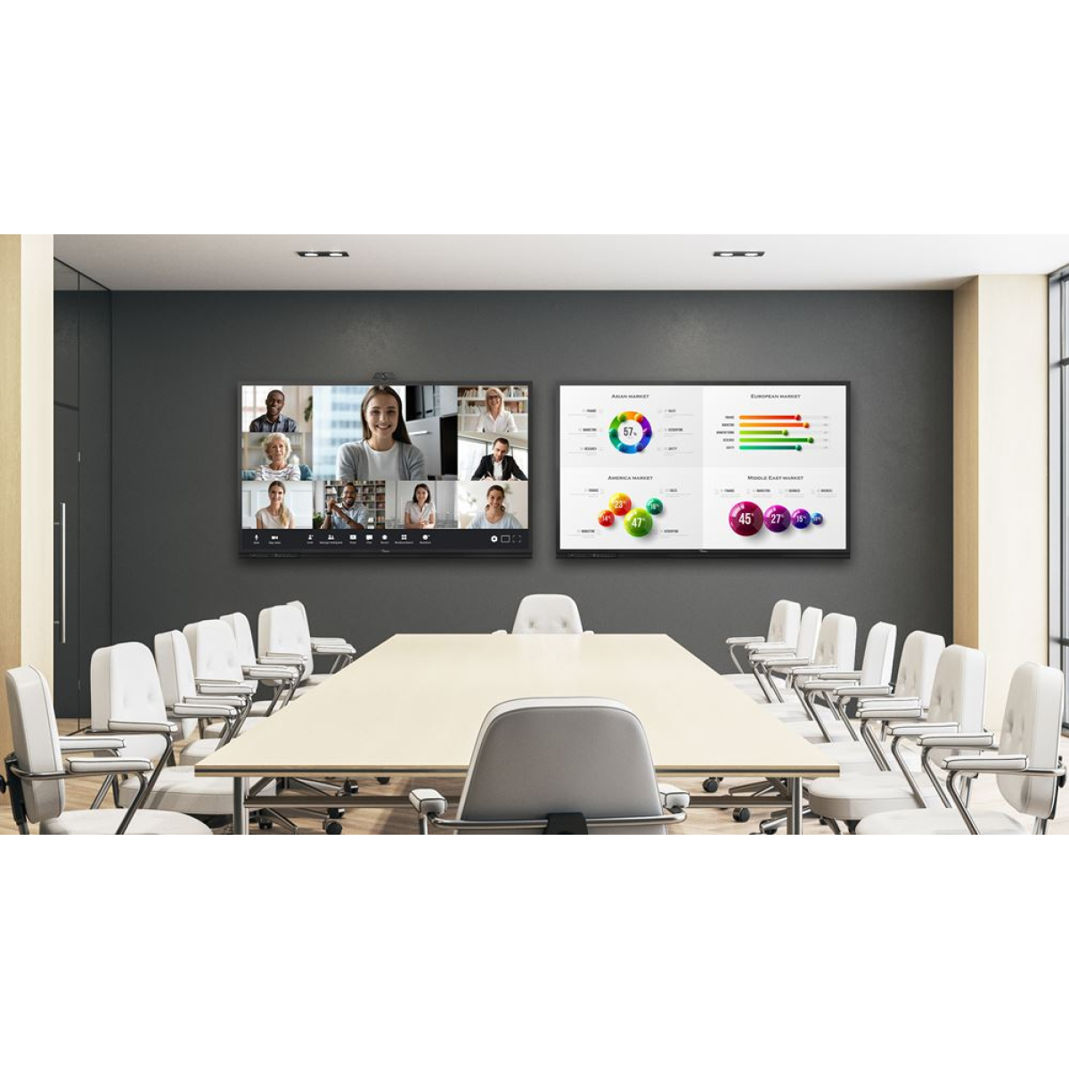 Інтерактивна панель OPTOMA 3862RK 86" Android11/Quad-core A55/4GB/SSD 32GB/20W*2/Wifi
