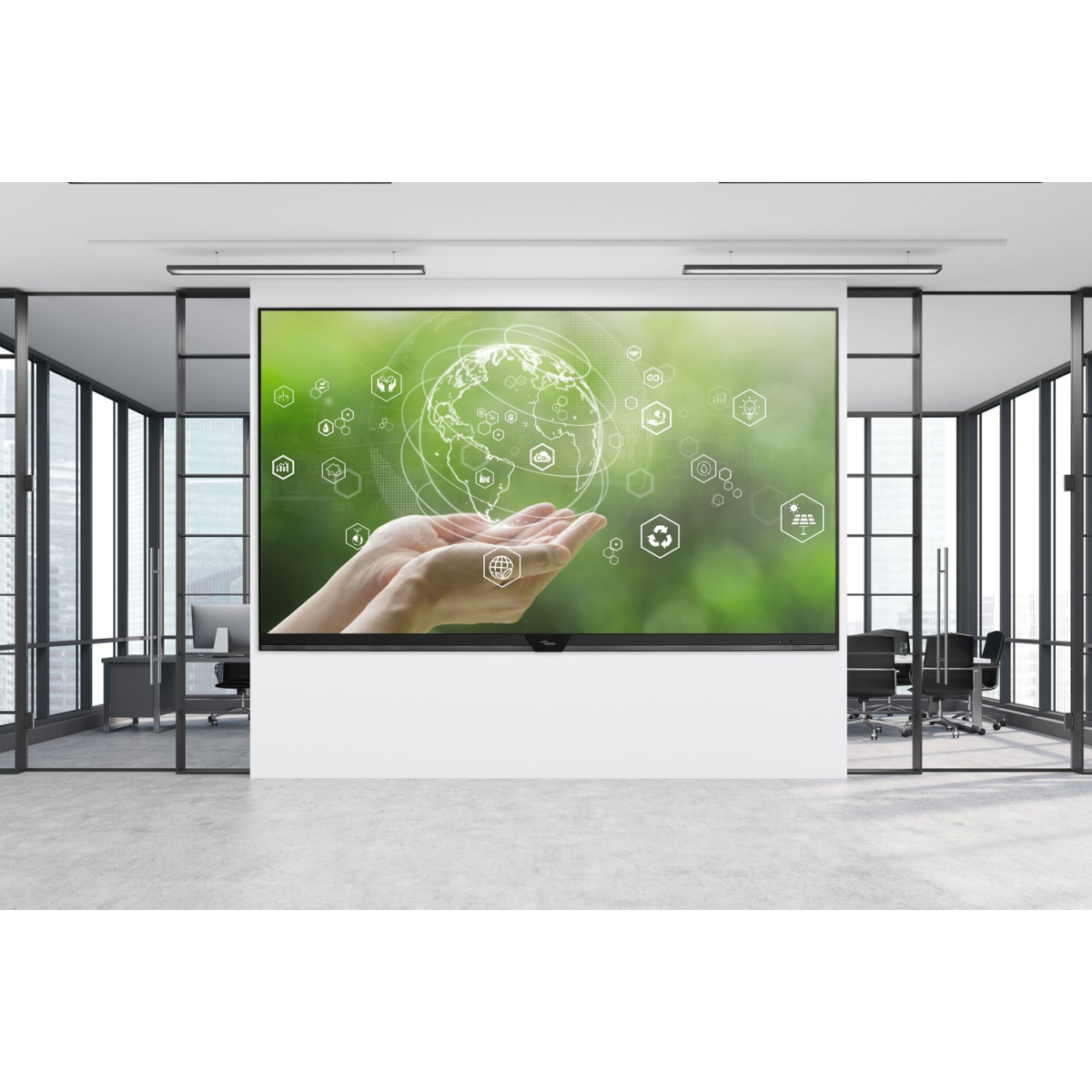 Светодиодный дисплей OPTOMA FHDQ135S 135" 1920*1080 850 nits 10 000:1