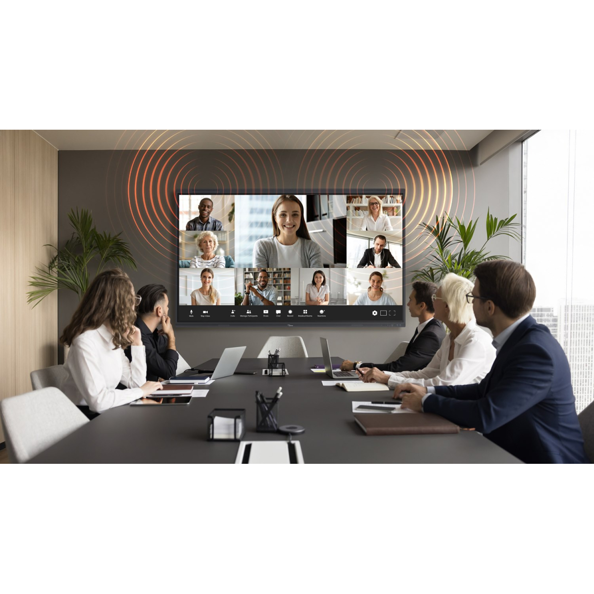 Интерактивная панель OPTOMA 5653RK 65" Android13/Octa-core(A76*4+A55*4)/8GB/SSD 64GB/18W*2