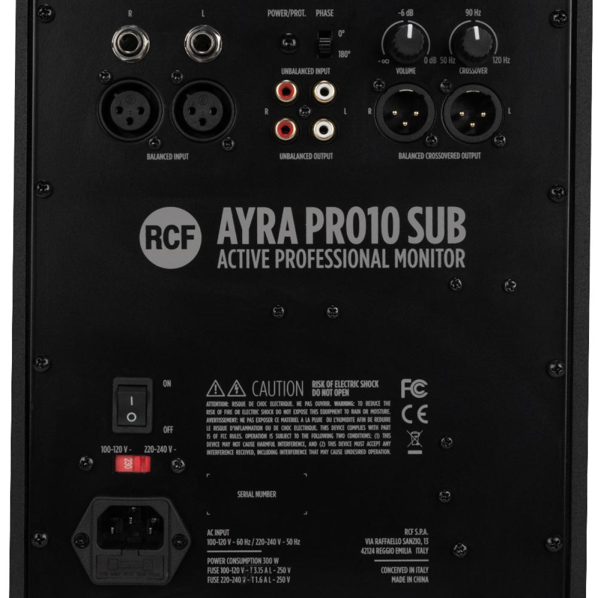 Студійний сабвуфер RCF AYRA PRO10 SUB