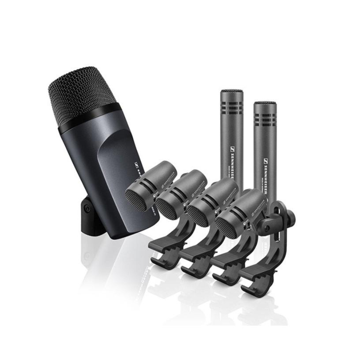 Набір мікрофонів для ударних Sennheiser E 600 evolution Drum Set 1x e 602-II, 4x e 604, 2x e 614
