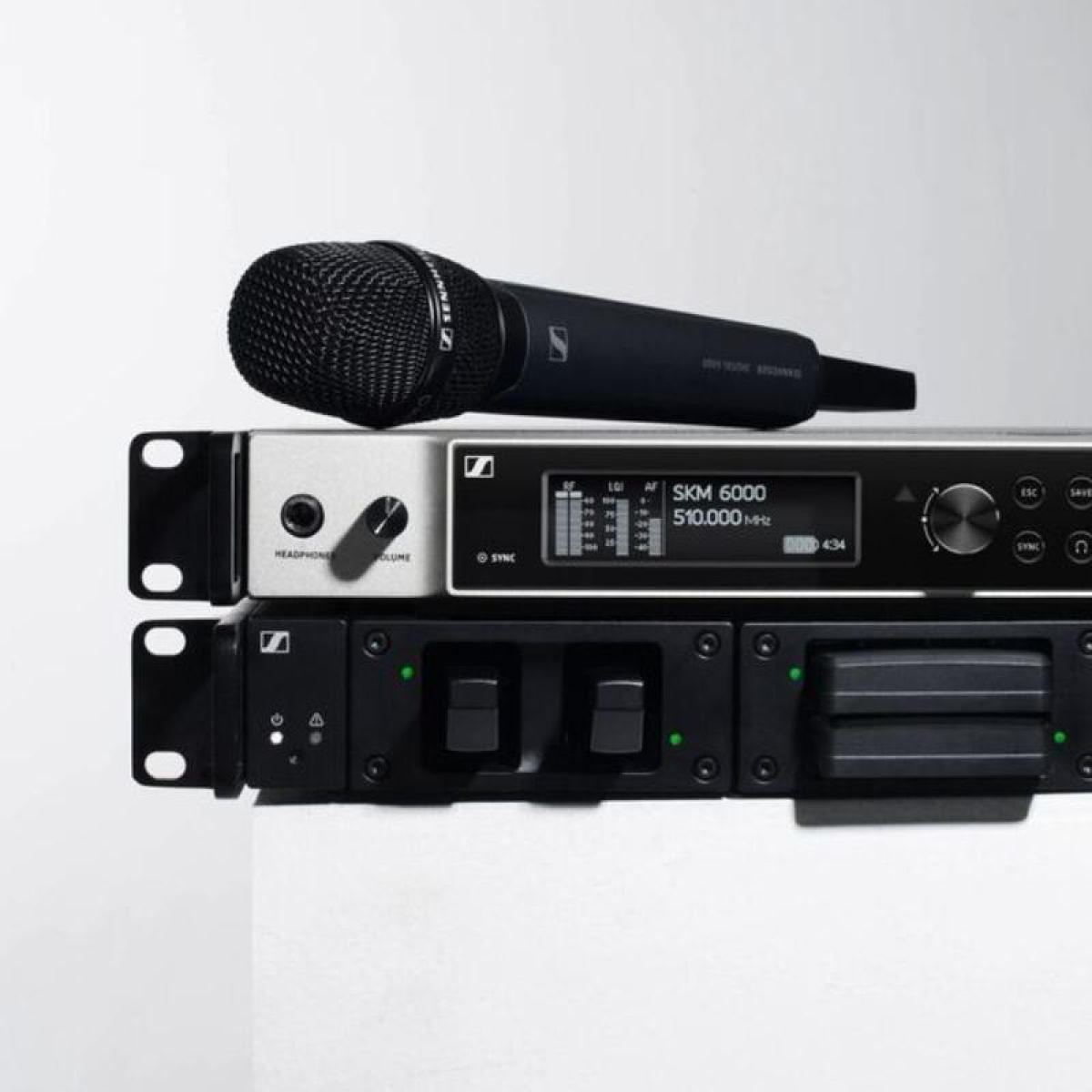 Цифровой двухканальный рековый приемник Sennheiser EM 6000 EU