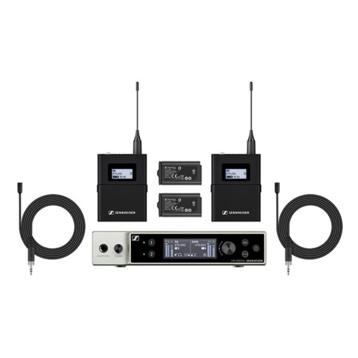 Цифрова петлична радіосистема Sennheiser EW-DX MKE 2 SET (S1-10)