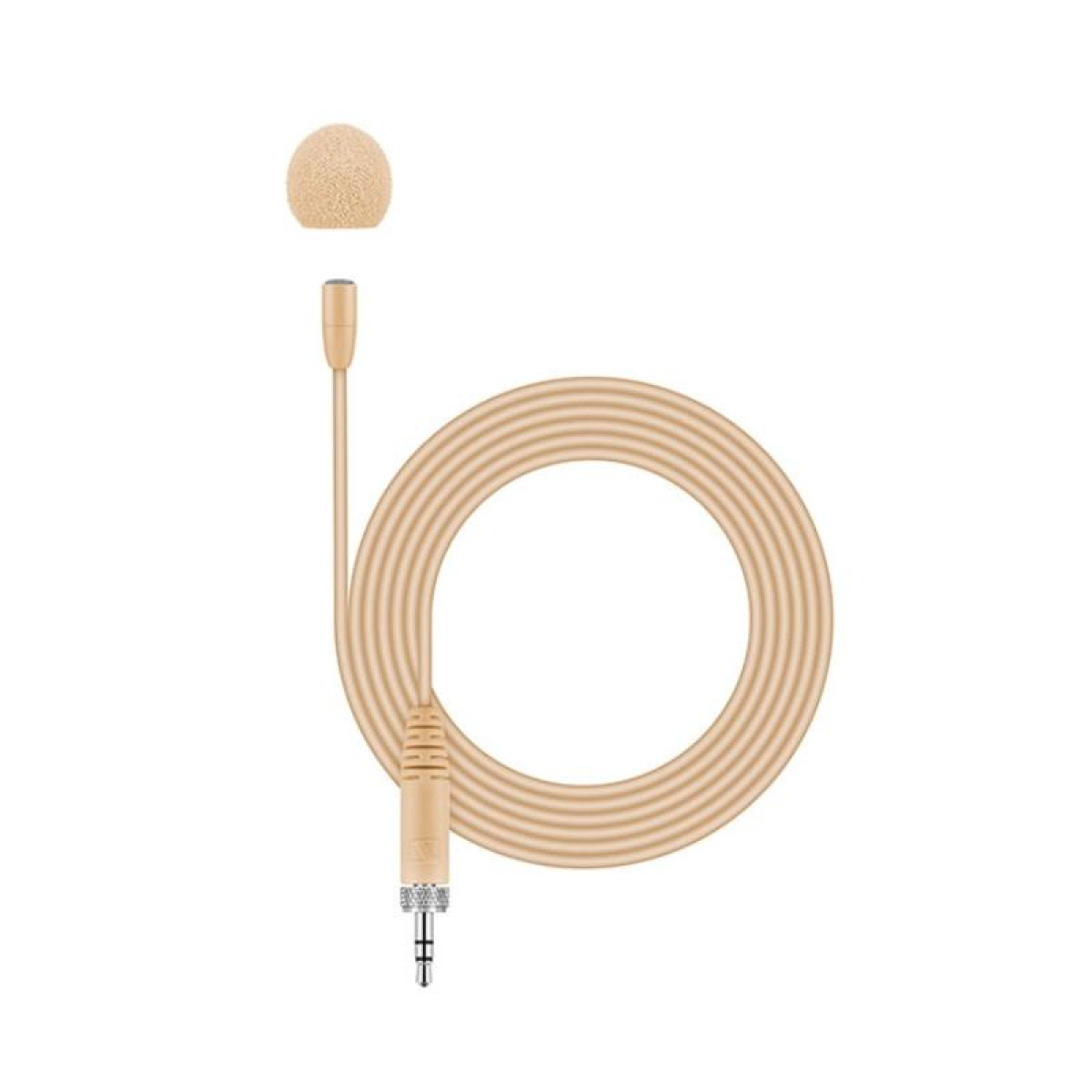 Петличний мікрофон Sennheiser MKE Essential Omnii-3-PIN Lemo Beige, бежевий