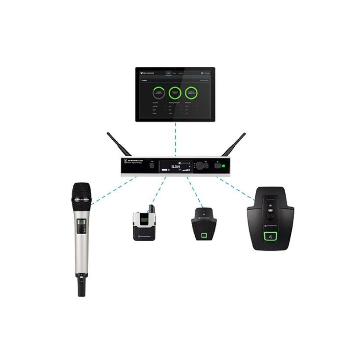 Радиосистема Sennheiser SL TS 133 GN SET DW-3 EU