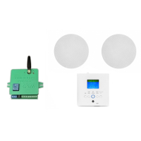 Акустичний комплект Sky Sound MRC-5022 White, 20 Вт, стельова акустика 5.5" + Автоматизований модуль Повітряна тривога GSM + Хвилина мовчання